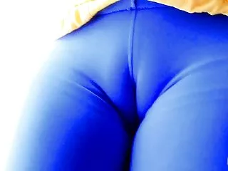 Round ass teens! thick spandex leggings! better cameltoe! ass best